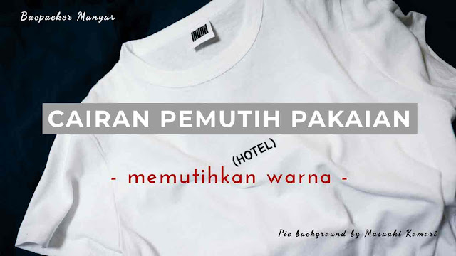 cairan pemutih pakaian